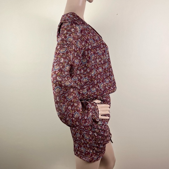 NEW RAMY BROOK FLORAL PRINT MINI DRESS - Picture 5 of 7